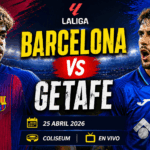 Fc Barcelona vs Getafe 25 de Abril 2026